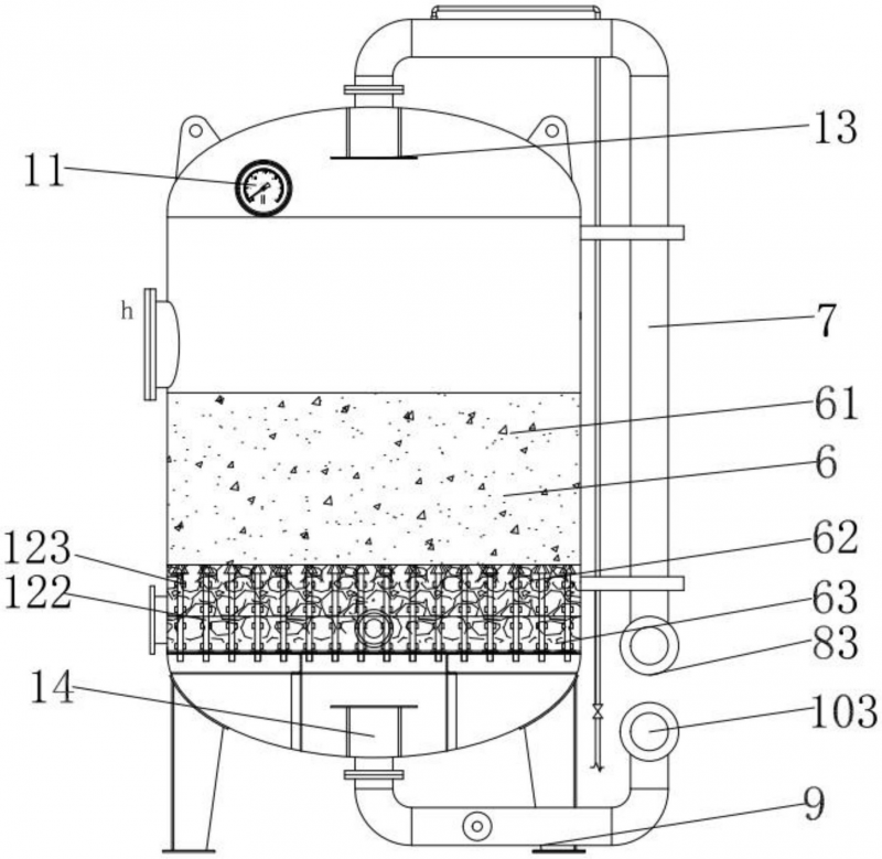 石英砂過濾器內(nèi)部結(jié)構(gòu)圖 石英砂過濾器內(nèi)部結(jié)構(gòu)圖